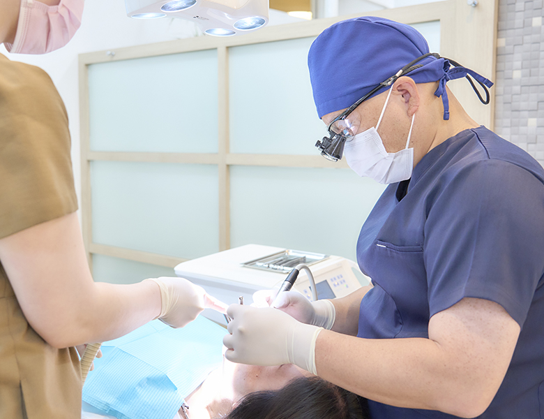 弁天町駅徒歩1分の歯医者、弁天町やまうち歯科の歯科ドック